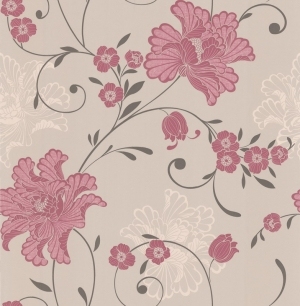现代植物图案花纹壁纸-ID:4018418
