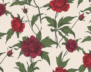 现代植物图案花纹壁纸-ID:4018433