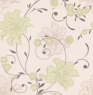 现代植物图案花纹壁纸-ID:4018827