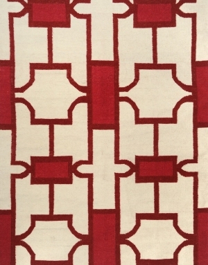 现代抽象几何图案地毯-ID:4020939