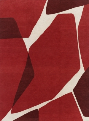 现代抽象几何图案地毯-ID:4021833