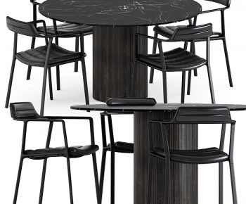 Modern Dining Table And Chairs-ID:374001033