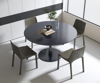 Modern Dining Table And Chairs-ID:912841084