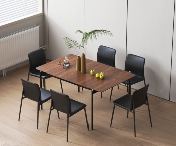 Modern Dining Table And Chairs-ID:595583927