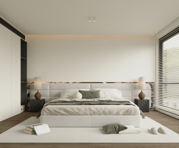 Wabi-sabi Style Bedroom-ID:467343092