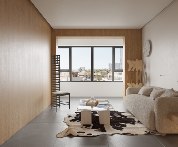 Wabi-sabi Style A Living Room-ID:309170019