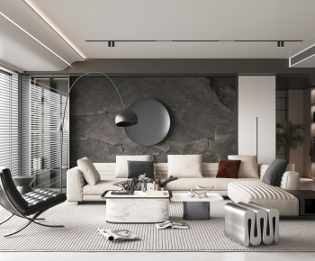 Modern A Living Room-ID:856337079
