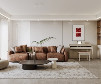 Modern A Living Room-ID:486392979