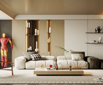 Modern A Living Room-ID:286725044