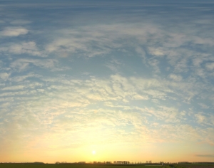 全景天空-日落-ID:809438157