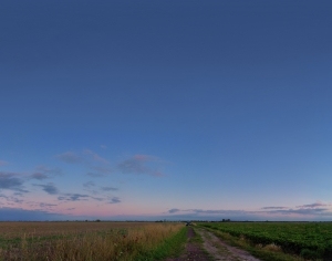 全景天空-蓝天少云-ID:4035992