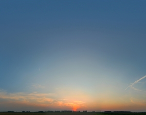 全景天空-日落-ID:750229892