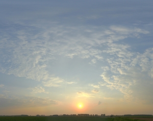 全景天空-日落-ID:649469577