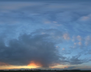 全景天空-日落-ID:908619748