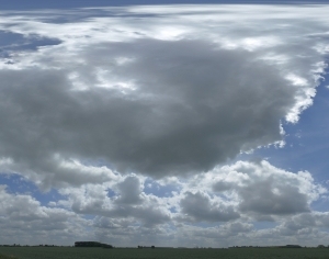 全景天空-蓝天多云-ID:4037656