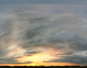 全景天空-日落-ID:387271883