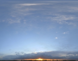 全景天空-日落-ID:4038040