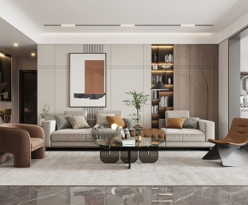 Modern A Living Room-ID:317115075