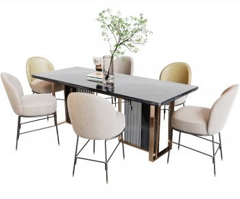 Modern Dining Table And Chairs-ID:310126077