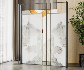 New Chinese Style Partition-ID:233088023