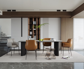 Modern Dining Room-ID:435987007