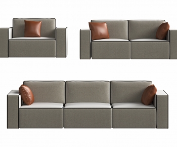 Modern Sofa Combination-ID:122740031