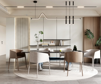 Modern Dining Room-ID:524408826