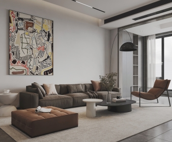 Modern A Living Room-ID:263824949