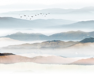 新中式山水画-ID:813546903