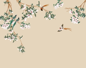 新中式花鸟壁画-ID:770267962
