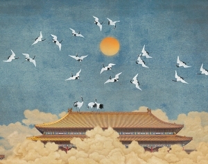 新中式壁画-ID:5136394