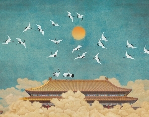 新中式壁画-ID:5136396