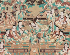 新中式装饰画-ID:614800932