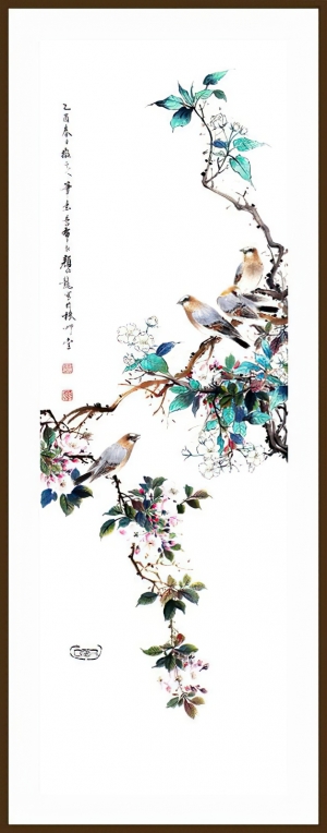新中式装饰画-ID:851980926