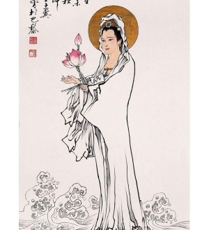 新中式装饰画-ID:587853914