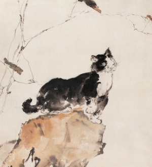 新中式水墨装饰画-ID:829233883