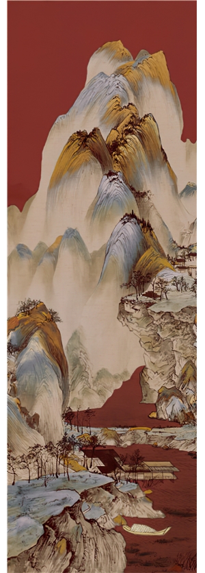 新中式装饰画-ID:946347004