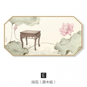 新中式装饰挂画-ID:278562071
