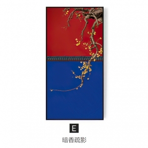 新中式装饰挂画-ID:5141476