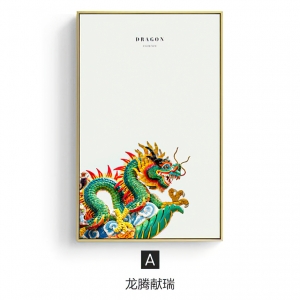 新中式装饰挂画-ID:979127887