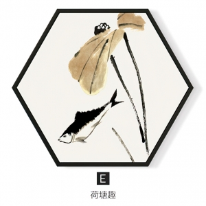 新中式装饰挂画-ID:363167058