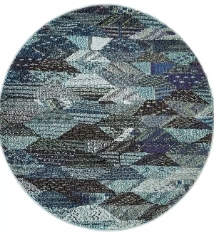 现代圆形地毯-ID:5142380