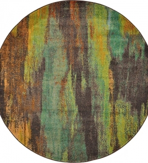 现代圆形地毯-ID:5142382