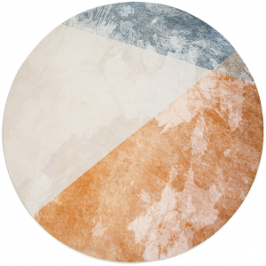 现代圆形地毯-ID:5142415