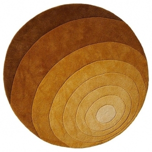 现代圆形地毯-ID:5142937