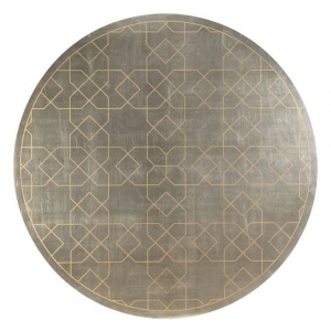 新中式圆形地毯-ID:5142954