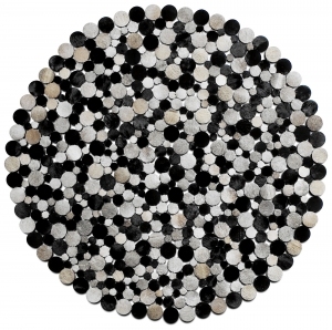 现代圆形地毯-ID:5143569