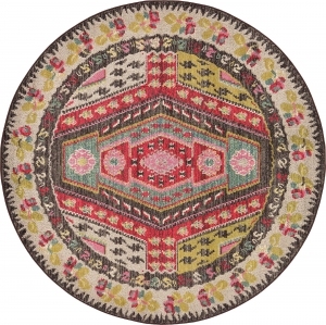 现代圆形地毯-ID:5148443