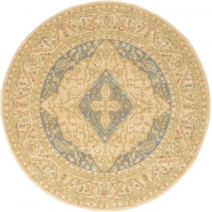新中式圆形地毯-ID:5149505