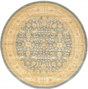 新中式圆形地毯-ID:5149514